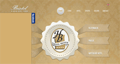 Desktop Screenshot of hotelbristol.com.pl