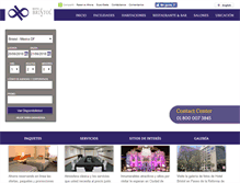 Tablet Screenshot of hotelbristol.com.mx