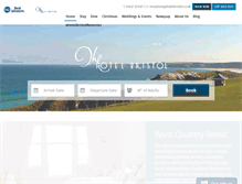 Tablet Screenshot of hotelbristol.co.uk
